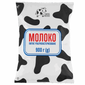 Молоко Смачне 2,5% 900г му
